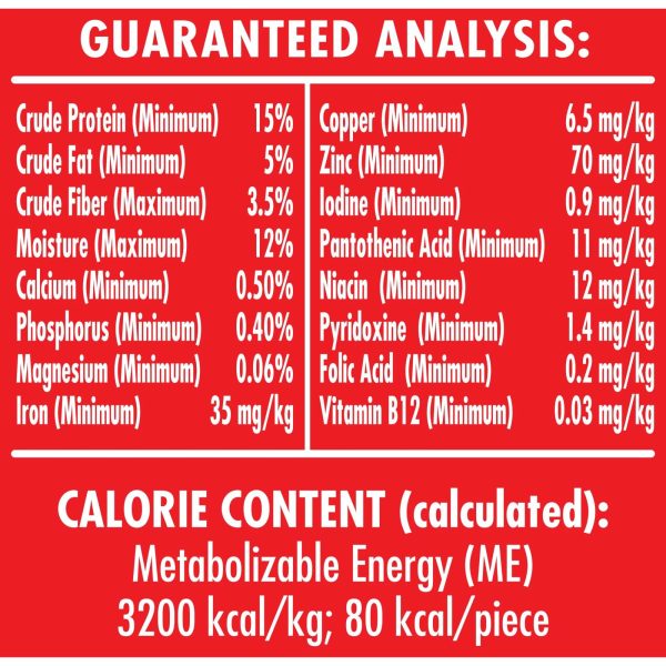 Milk-Bone Flavor Snacks Large Dog Biscuits, Flavored Crunchy Dog Treats, 60 oz.