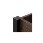 Alden Design 41" Lift Top Coffee Table with 3 Storage Compartments, Espresso