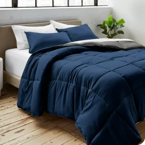 Bare Home Ultra Soft Reversible Comforter Image 2