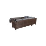 Better Homes & Gardens Brookbury 5-Piece Outdoor Patio Wicker Dining Sectional Set