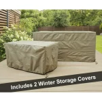 Better Homes & Gardens Brookbury 5-Piece Outdoor Patio Wicker Dining Sectional Set