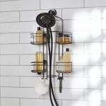Better Homes & Gardens Expandable over-the-Shower Caddy, 4 Shelves, Oil Rubbed Bronze