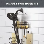 Better Homes & Gardens Expandable over-the-Shower Caddy, 4 Shelves, Oil Rubbed Bronze