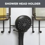 Better Homes & Gardens Expandable over-the-Shower Caddy, 4 Shelves, Oil Rubbed Bronze