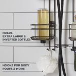 Better Homes & Gardens Expandable over-the-Shower Caddy, 4 Shelves, Oil Rubbed Bronze