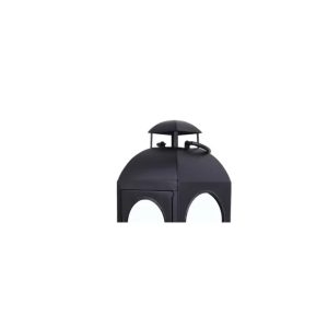 Better Homes & Gardens Metal Candle Holder Lantern, Black, Large(1)