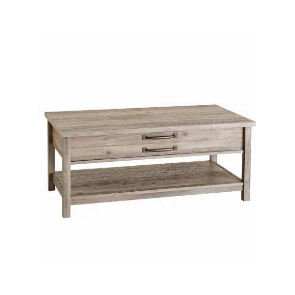 Better Homes & Gardens Modern Farmhouse Rectangle Lift-Top Coffee Table, Rustic Gray finish