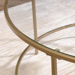 Better Homes & Gardens Nola Coffee Table, Gold Finish