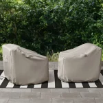 Better Homes & Gardens River Oaks 2 Piece Swivel Glider with Patio Cover