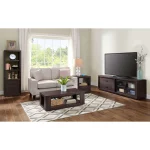 Better Homes & Gardens Steele Coffee Table with Lower Shelf, Espresso