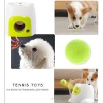 Big Holiday Savings! Dog Slow Feeder Toy Tennis Ball Thrower Food Rewarded Machine Training Pet Toy Great Gifts for Less on Clearance