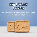 Blue Buffalo Health Bars Bacon, Egg & Cheese Flavor Crunchy Biscuit Treats for Dogs, Whole Grain, 16 oz. Bag