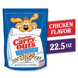 Canine Carry Outs Chicken Flavor Dog Treats, 22.5oz Bag(1)