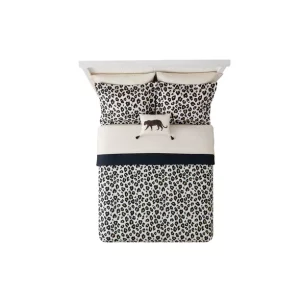 Cheetah Print Bed in a Bag Comforter Set Image 2