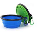 Collapsible Dog Bowl, Foldable Expandable Cup Dish for Pet Cat Food Water Feeding Portable Travel Bowl