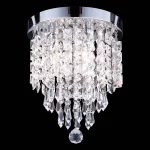 UL Listed 3-Light Crystal Chandelier Ceiling Fixture Pendant