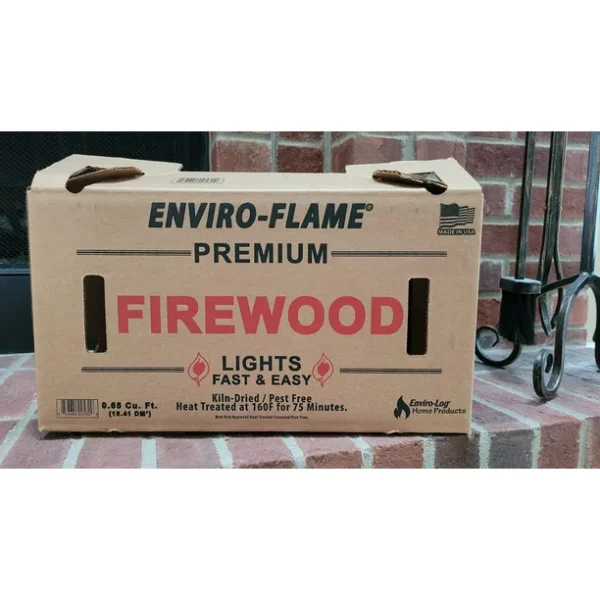 Enviro-Log Enviro-Flame Premium .65CF Boxed Firewood