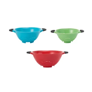 Farberware Professional Soft Grips Set of 3 Colanders in Assorted Colors