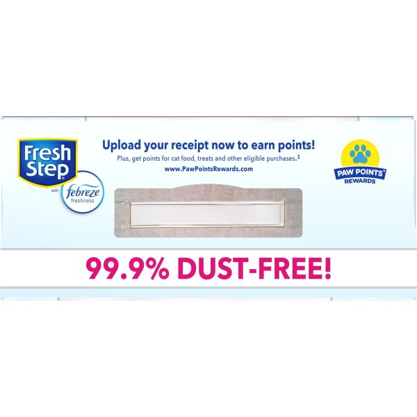 Fresh Step Lightweight Extreme Scented Litter with Febreze, Clumping Cat Litter, 15.4 lb
