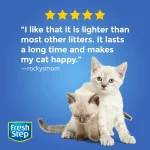 Fresh Step Lightweight Extreme Scented Litter with Febreze, Clumping Cat Litter, 15.4 lb