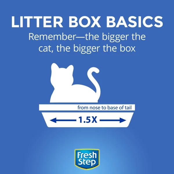 Fresh Step Lightweight Extreme Scented Litter with Febreze, Clumping Cat Litter, 15.4 lb