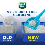 Fresh Step Lightweight Extreme Scented Litter with Febreze, Clumping Cat Litter, 15.4 lb