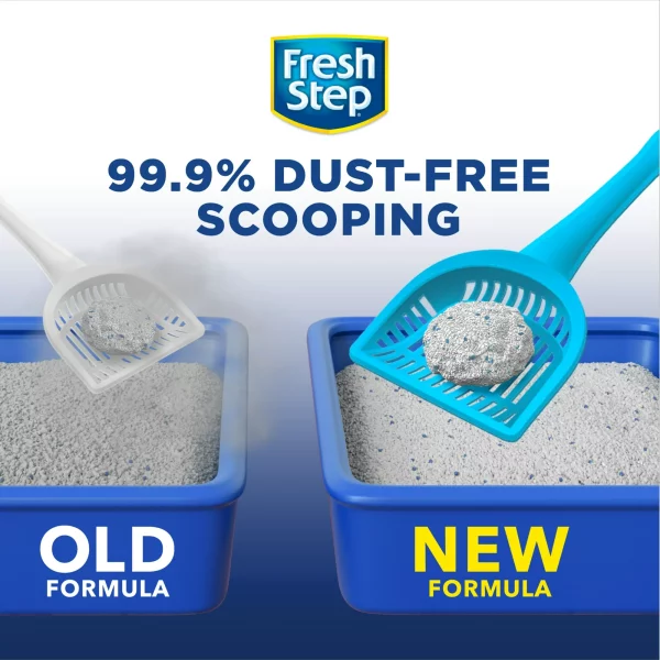 Fresh Step Lightweight Extreme Scented Litter with Febreze, Clumping Cat Litter, 15.4 lb