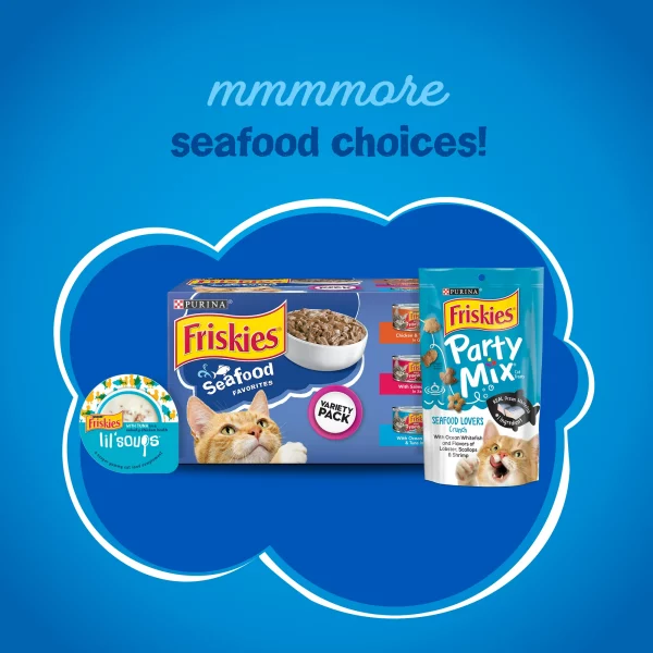 Friskies Dry Cat Food, Seafood Sensations, 6.3 lb. Bag