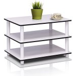 Furinno 11173 Just 3-Tier No-Tools Coffee Table, White