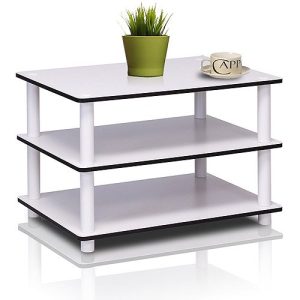 Furinno 11173 Just 3-Tier No-Tools Coffee Table, White img 5