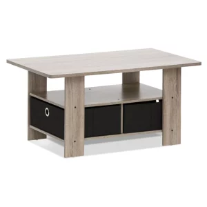 Furinno Coffee Table w-Bin Drawer Image 2