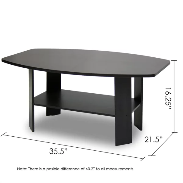 Furinno Simple Design Coffee Table, Espresso