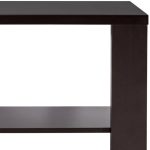 Gymax Rectangular Cocktail Table Coffee Table Living Room Furniture with Storage Shelf