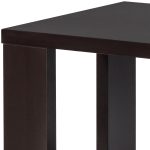 Gymax Rectangular Cocktail Table Coffee Table Living Room Furniture with Storage Shelf