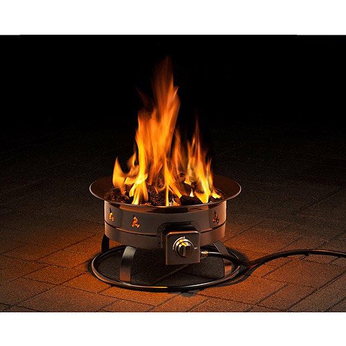Heininger 5995 58,000 BTU Portable Propane Outdoor Fire Pit