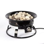 Heininger 5995 58,000 BTU Portable Propane Outdoor Fire Pit
