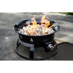 Heininger 5995 58,000 BTU Portable Propane Outdoor Fire Pit
