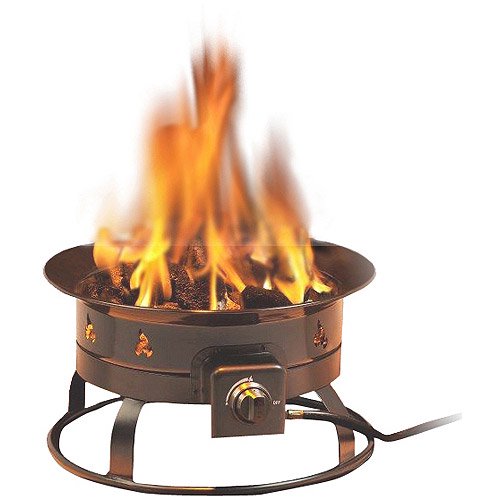 Heininger 5995 58,000 BTU Portable Propane Outdoor Fire Pit