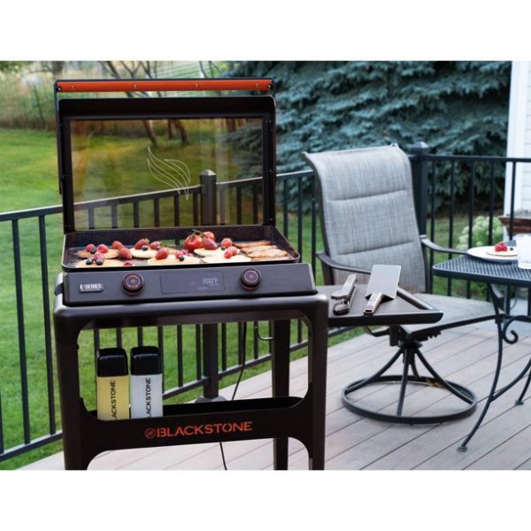 Blackstone E-Series 22" Electric Tabletop Griddle with Prep Cart