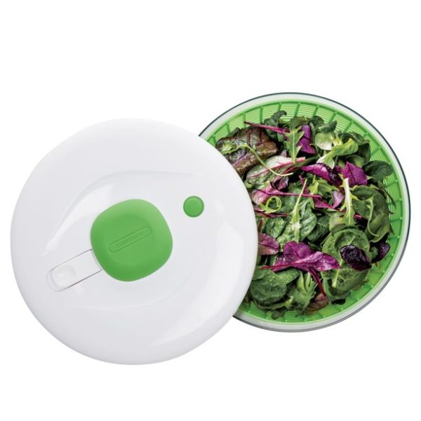 Farberware Professional Salad Spinner Green with White Lid