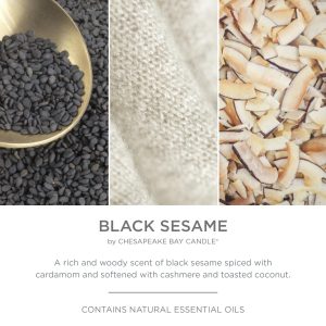 Image 2 of Chesapeake Bay Candle Minimalist Collection Black Sesame