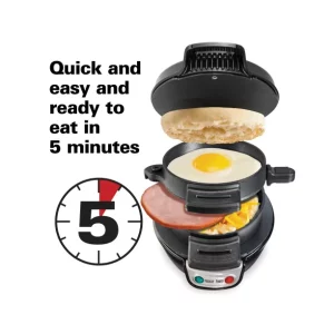 Image 2 of Hamilton Beach Breakfast Sandwich Maker