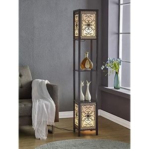 Image 2 of Heart Shelf Floor Lamp