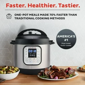 Image 2 of Instant Pot Duo 6-Quart 7-in-1 Electric Pressure Cooker