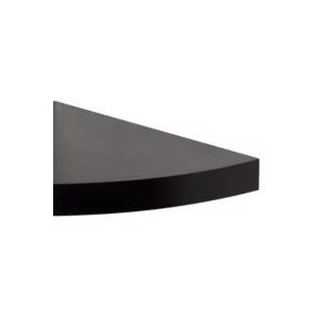 Image 2 of Mainstays Black Corner Shelf Set