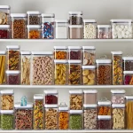 Better Homes & Gardens Canister Pack of 3 - Square Flip-Tite Food Storage Container Set