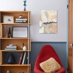 Blush Navy II Pink Contemporary Abstract Art Print Wall Art by Jennifer Goldberger Sold by Art.Com