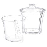 Creative Ware Insulated Acrylic Ice Bucket and Tongs