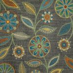 Mainstays Traditional Minerva Gray Multi Floral Area Rug, 1'8"x2'10"