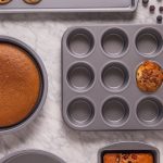 BakerEze 12-Piece Nonstick Steel Bakeware Set, Cookie Pan Set, Gray